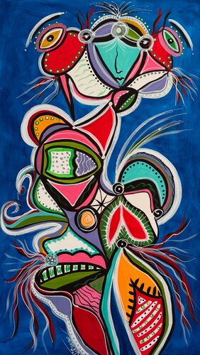 Star People di Veronica Vilsan, Pittura in vendita su Singulart