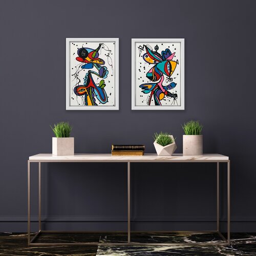 Friends 111 di Veronica Vilsan, Pittura in vendita su Singulart