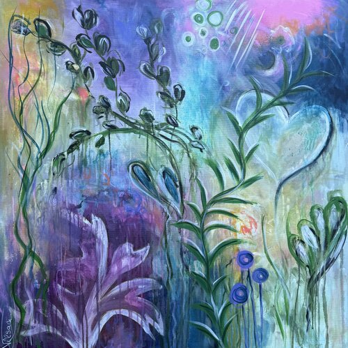 Wonderland 10 di Veronica Vilsan, Pittura in vendita su Singulart