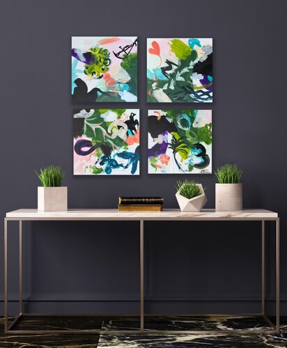 Remembering Balance 2 di Veronica Vilsan, Pittura in vendita su Singulart