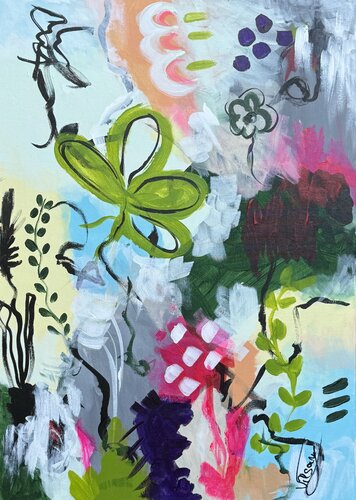 Remembering Balance 5 di Veronica Vilsan, Pittura in vendita su Singulart