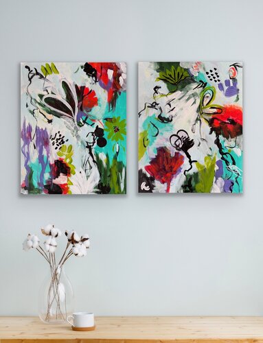 Remembering Balance 7 di Veronica Vilsan, Pittura in vendita su Singulart