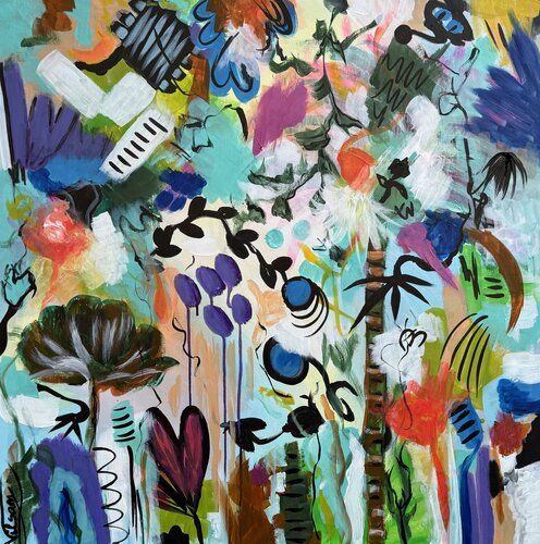 Remembering Balance 9 di Veronica Vilsan, Pittura in vendita su Singulart