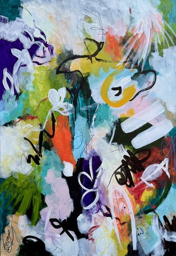 Remembering Balance 12 di Veronica Vilsan, Pittura in vendita su Singulart