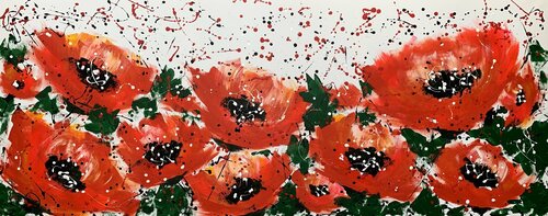 Garden of Joy 14 par Veronica Vilsan, Peinture en vente sur Singulart