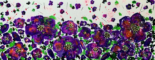 Garden of Joy 15 par Veronica Vilsan, Peinture en vente sur Singulart