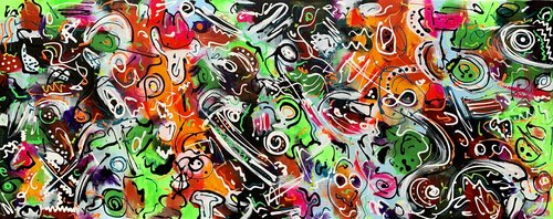 Life in Colors 29 van Veronica Vilsan, Schilderij te koop op Singulart