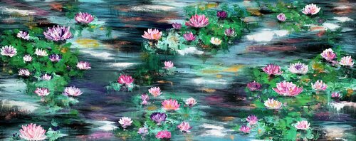 Garden of Joy 21 van Veronica Vilsan, Schilderij te koop op Singulart