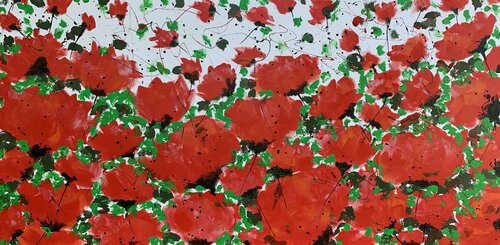 Garden of Joy 27 van Veronica Vilsan, Schilderij te koop op Singulart