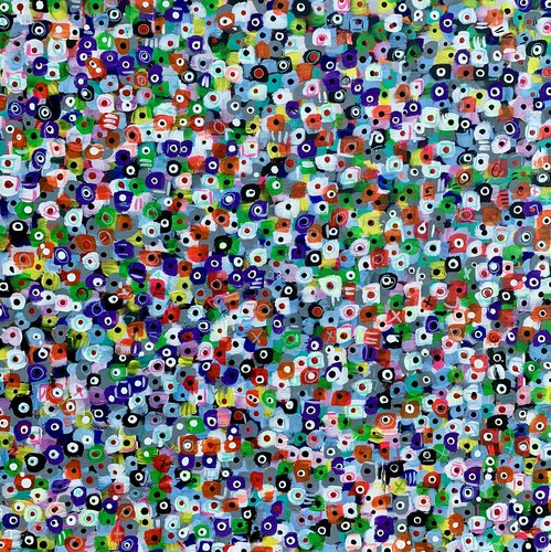 LIFE IN COLORS 37 van Veronica Vilsan, Schilderij te koop op Singulart