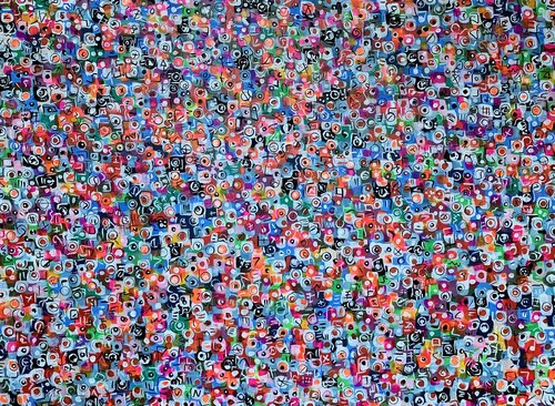 LIFE IN COLORS 38 di Veronica Vilsan, Pittura in vendita su Singulart