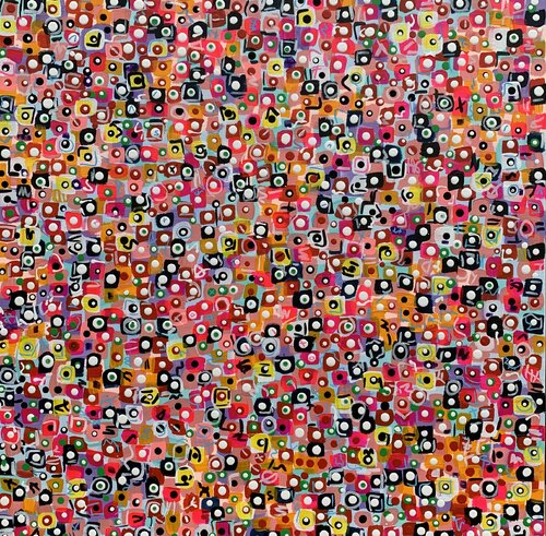 LIFE IN COLORS 43 van Veronica Vilsan, Schilderij te koop op Singulart