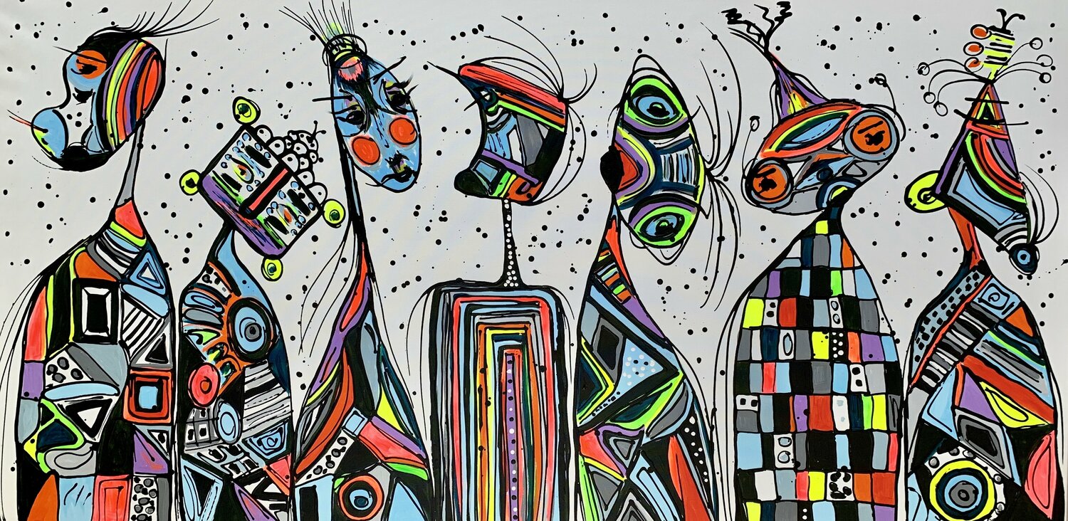 71''X 35''(180X90CM),FRIENDS 40 Veronica Vilsan