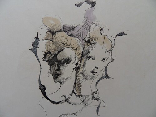Deux jeunes femmes Leonor Fini