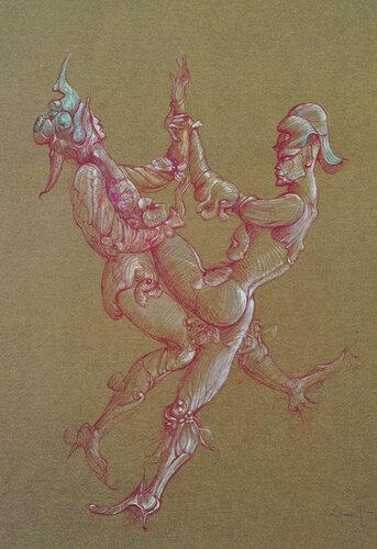 Tango érotique di Leonor Fini, Stampa in vendita su Singulart