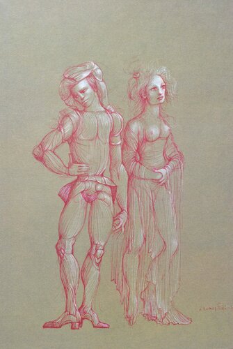 L'amant éconduit van Leonor Fini, Afdruk te koop op Singulart