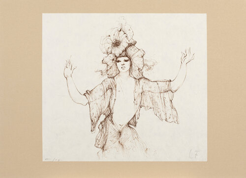 【土日限値下】 ⭕️Leonor Fini - Peinture フィニー　大判 土日限値下】 ⭕️Leonor Fini - Peinture フィニー 大判