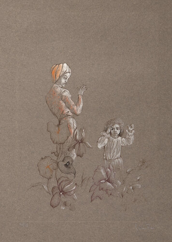 Mother and Child di Leonor Fini, Stampa in vendita su Singulart