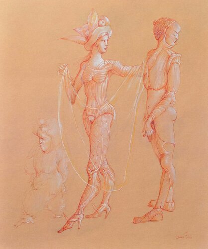 Le refus, Lithographie signée by Leonor Fini, Print for Sale on Singulart