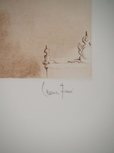Les descriptions merveilleuses : Femme au lustre van Leonor Fini, Afdruk te koop op Singulart