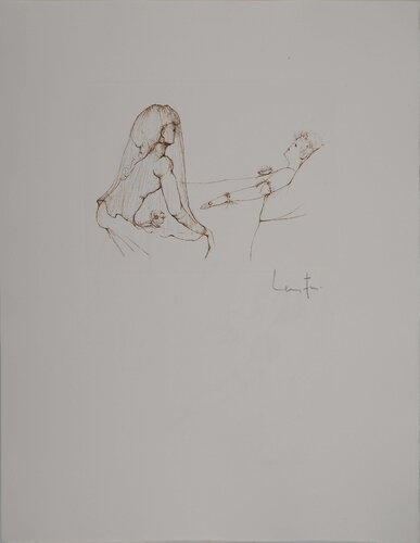 Au chevet van Leonor Fini, Afdruk te koop op Singulart