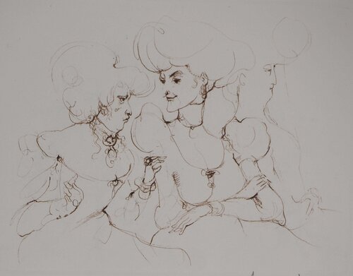 Au théâtre by Leonor Fini, Print for Sale on Singulart