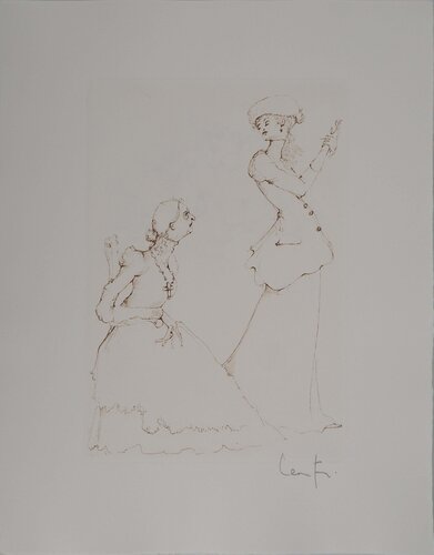 La doyenne von Leonor Fini, Druck kaufen auf Singulart