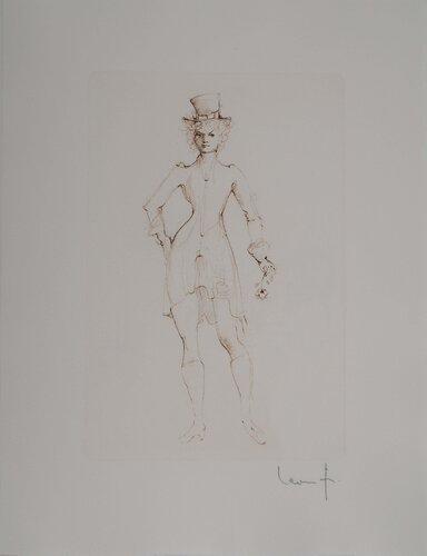 Femme avec un chapeau haut de forme van Leonor Fini, Afdruk te koop op Singulart
