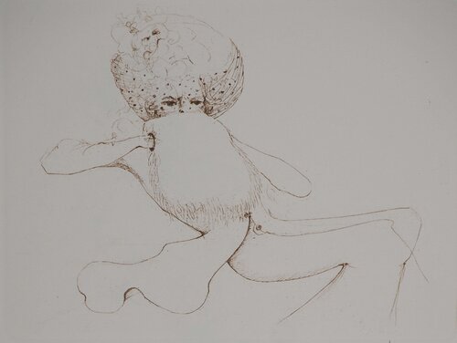 Femme à la peau de bête by Leonor Fini, Print for Sale on Singulart