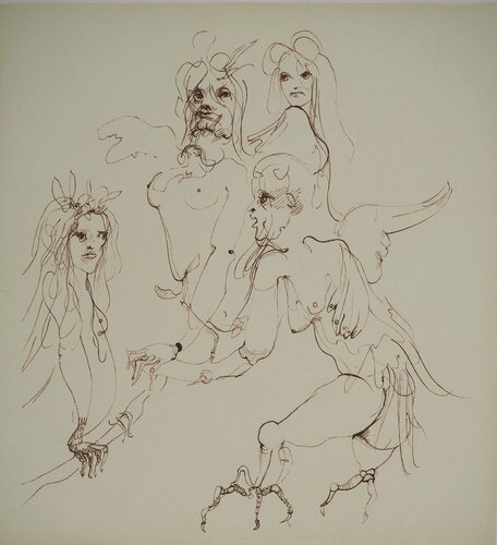 Les anges by Leonor Fini, Print for Sale on Singulart