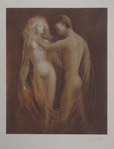 Les amants au voile by Leonor Fini, Print for Sale on Singulart