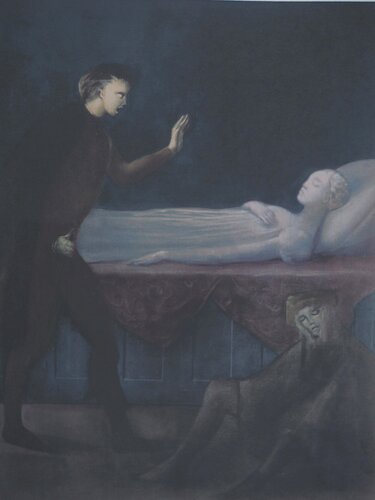 Les amants funestes van Leonor Fini, Afdruk te koop op Singulart