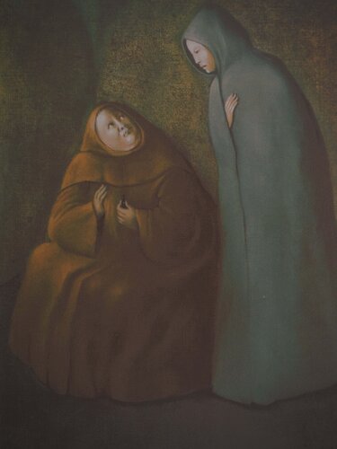 Rencontre secrète von Leonor Fini, Druck kaufen auf Singulart