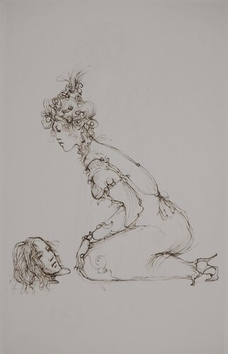 L'insensible by Leonor Fini, Print for Sale on Singulart
