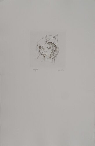 Chapeau en fleurs van Leonor Fini, Afdruk te koop op Singulart