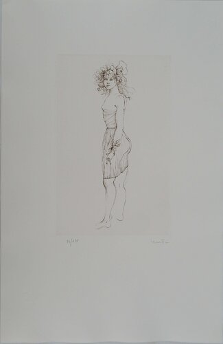 Leonor Fini 【幻想と神秘】145限定　セリグラフ Leonor Fini 【幻想と神秘】145限定 セリグラフ - メルカリ