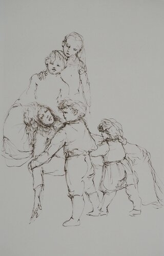La famille by Leonor Fini, Print for Sale on Singulart
