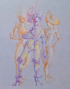 レオノールフィニ　Leonor Fini リトグラフReclining nude レオノールフィニ Leonor Fini リトグラフReclining nude