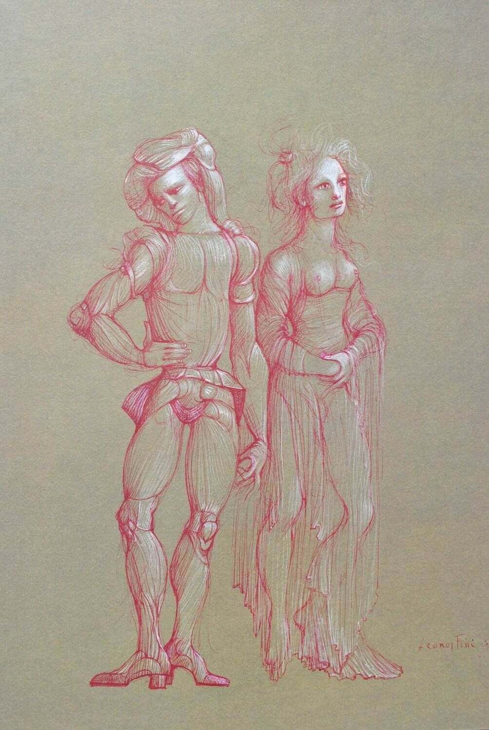 L'amant éconduit Leonor Fini Stampa in vendita