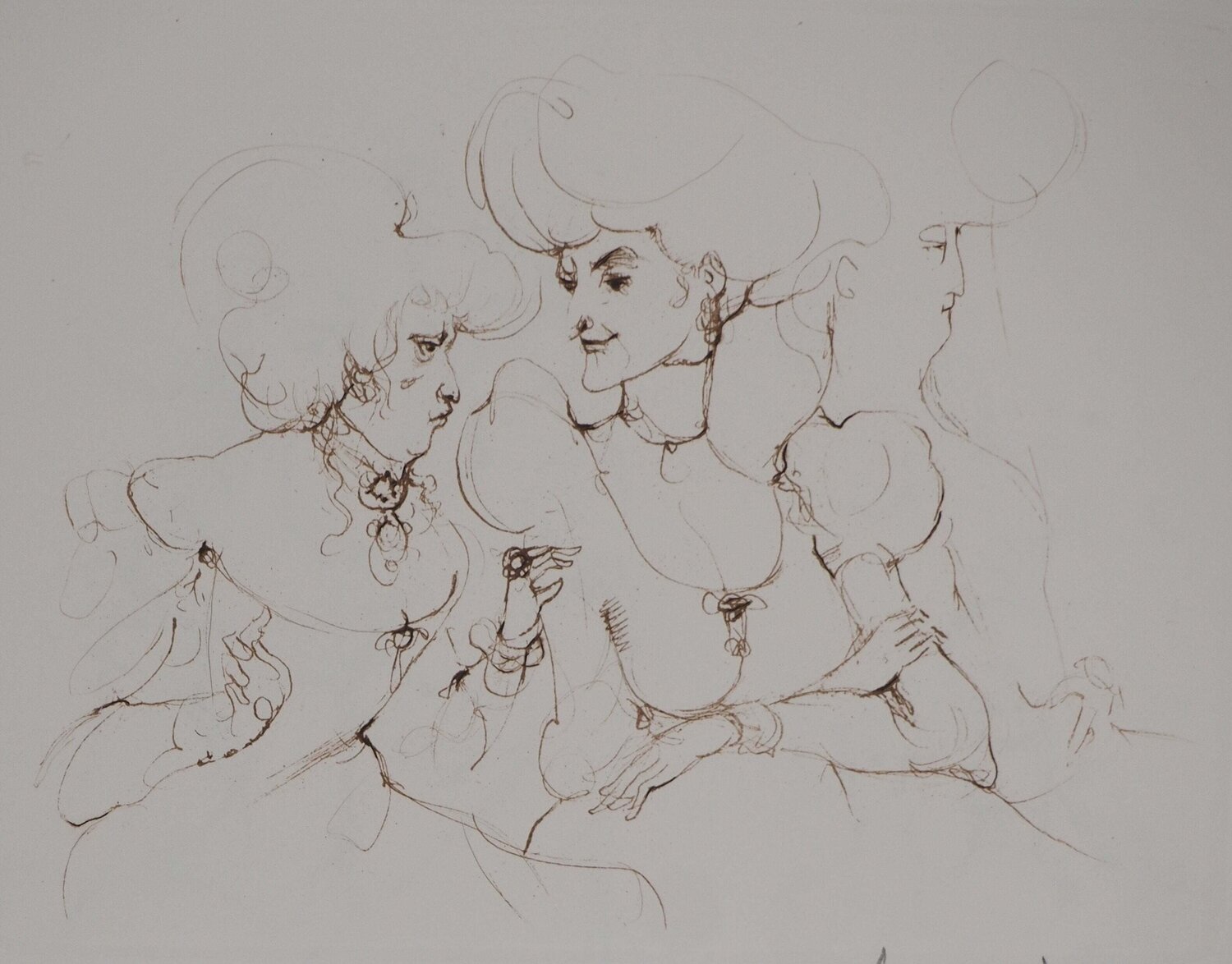 Au théâtre Leonor Fini Print for sale