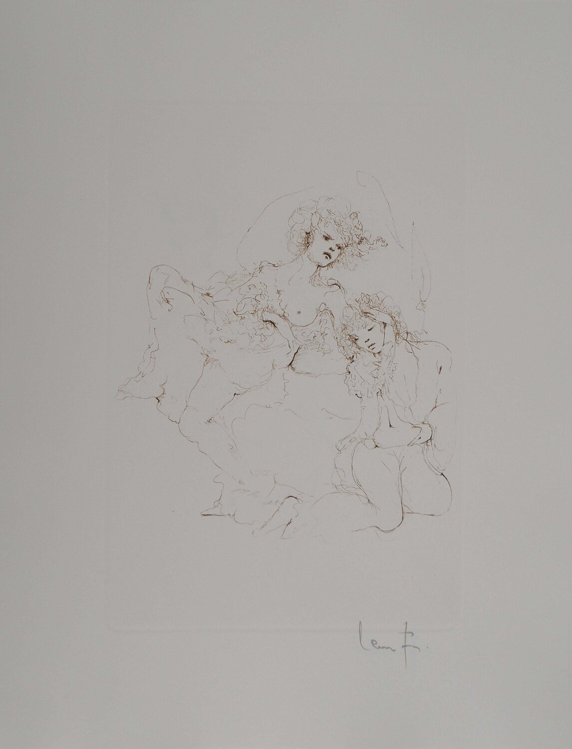 Tentation Leonor Fini Druck zu verkaufen