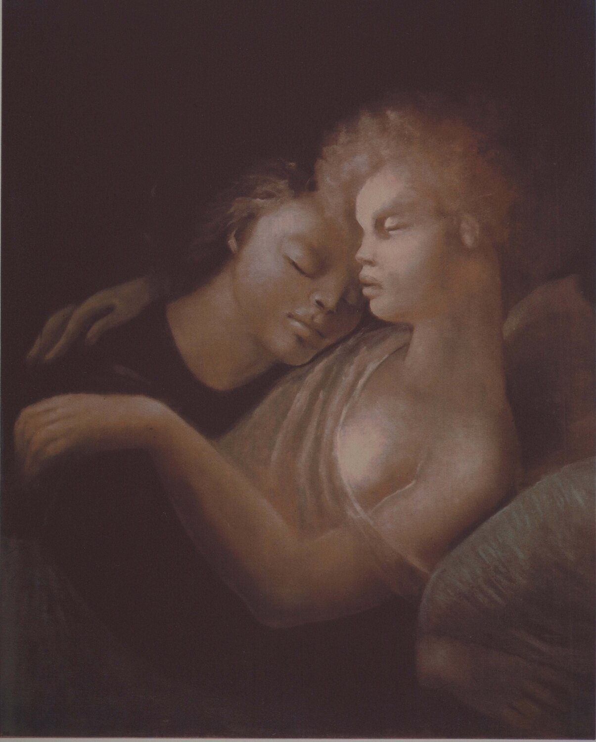 Les amoureux Leonor Fini Stampa in vendita