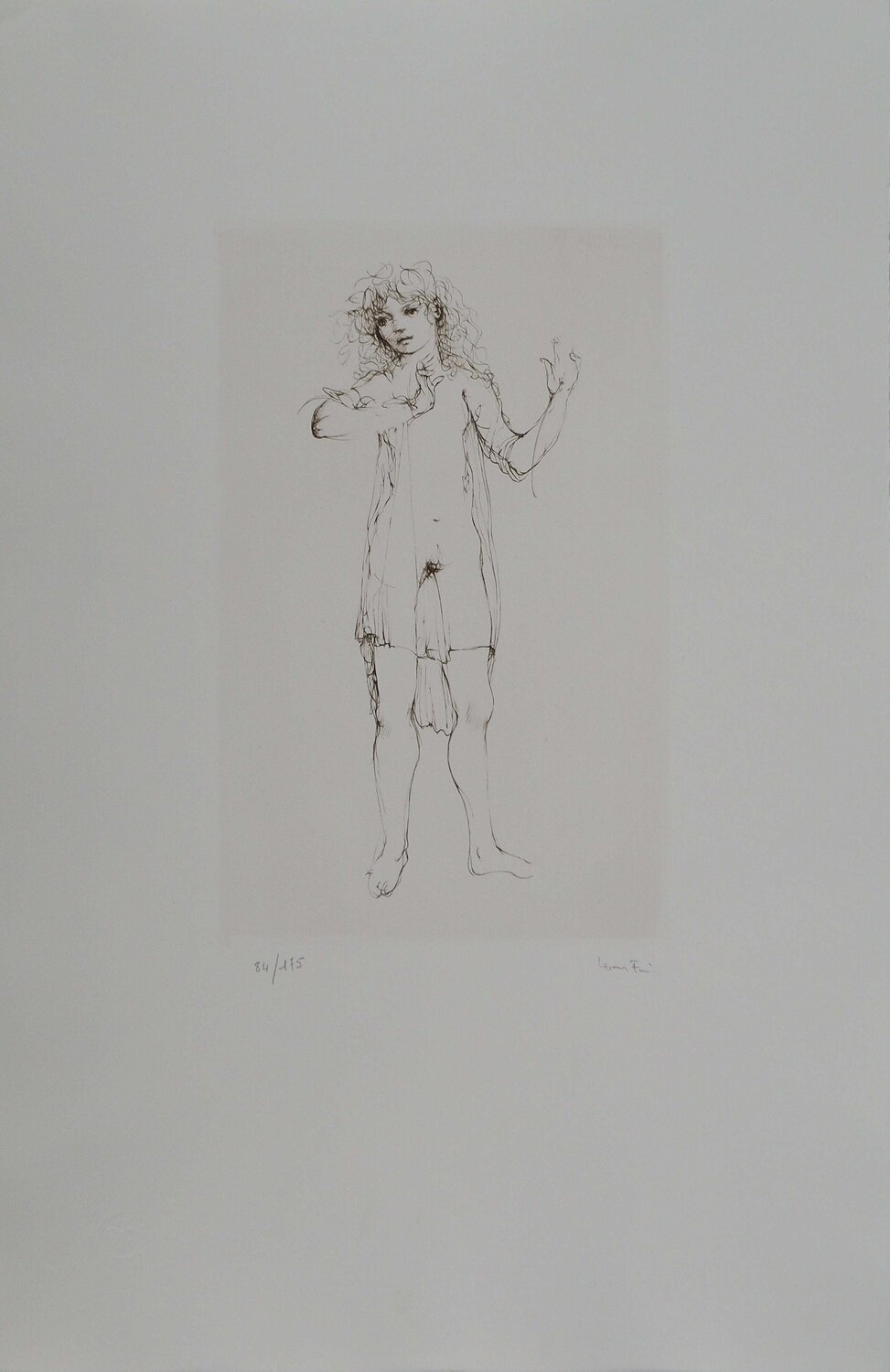 En chemise de nuit Leonor Fini Druck zu verkaufen