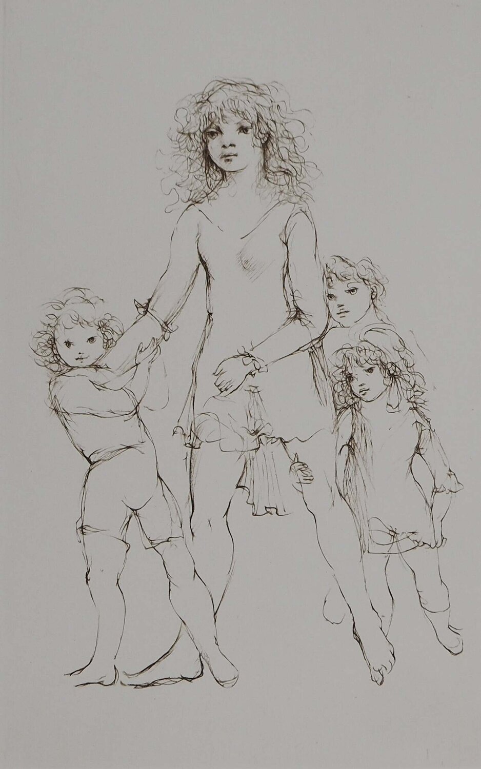 L'ainée de la famille Leonor Fini Print for sale