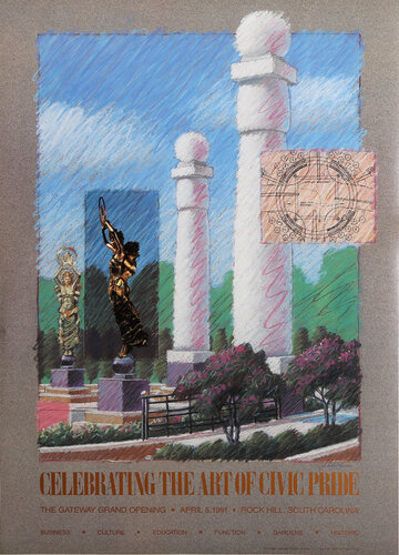 Celebrating the Art of Civic Pride by Audrey Flack, 版畫 for Sale on Singulart