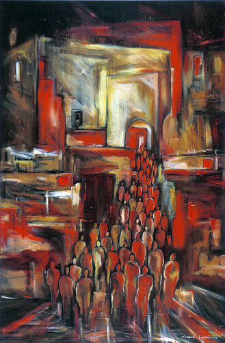 Whispers di Margarita Lypiridou, Pittura in vendita su Singulart