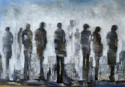 When The Wind Blows by Margarita Lypiridou, Painting for Sale on Singulart