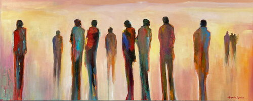 Sunny Fog by Margarita Lypiridou, Painting for Sale on Singulart