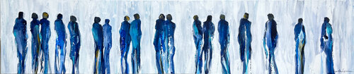 For One Another by Margarita Lypiridou, Painting for Sale on Singulart