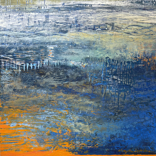 River Delta von Margarita Lypiridou, Malerei kaufen auf Singulart